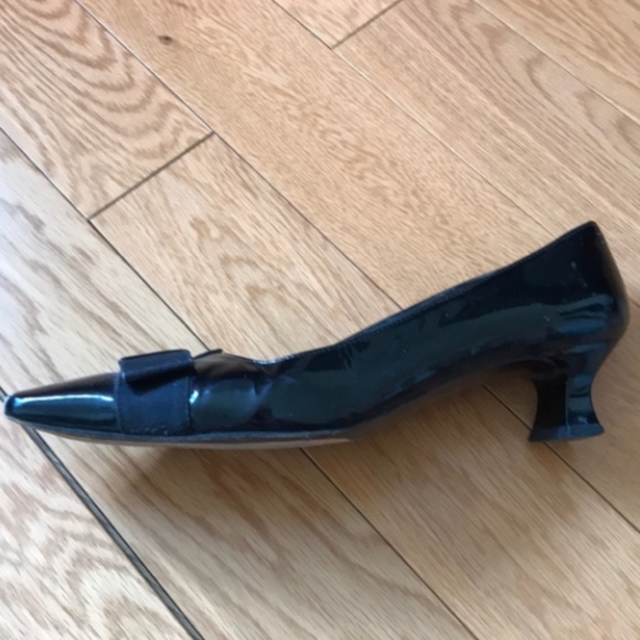 Stuart Weizmann Mr Seymour Black Patent Dress Shoe - Picture 4 of 4